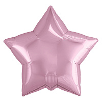 Agura звезда 19'/розовая 757512 Фольга