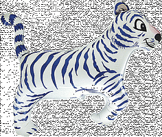 FM фигура 902634 Тигр Белый МИНИ 14