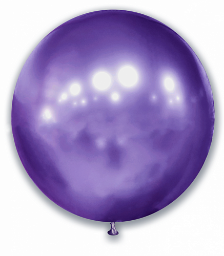 Хром 18""(45см) фиолетовый (Chrome Metallic/ Purple) 50шт/уп