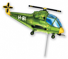 FM фигура 902667 Вертолет зелёный МИНИ 14