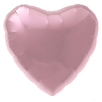 Agura Сердце 9" / 23 см  фламинго с клапаном 755594