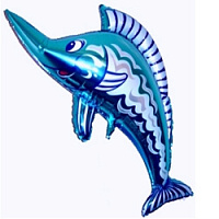FM фигура 902628 Рыба-мечь синяя МИНИ 14