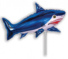FM фигура 902643 Акула синяя МИНИ 14