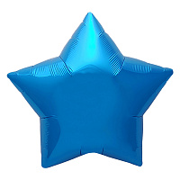 Agura звезда 30'/ 76,5 см / синий 752739 Фольга